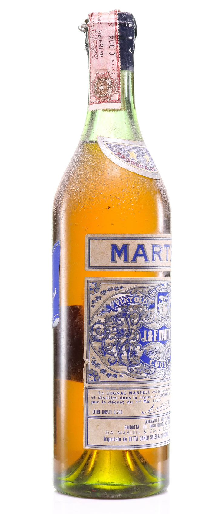 Martell Very Old Pale - 3 Star Cognac - legendaryvintages