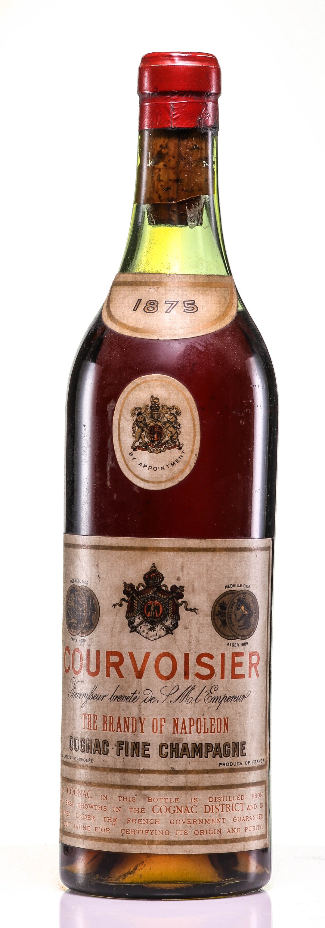 Cognac Vintage 1875 Courvoisier - legendaryvintages