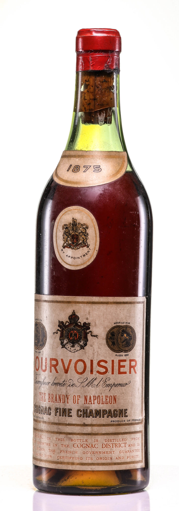 Cognac Vintage 1875 Courvoisier - legendaryvintages