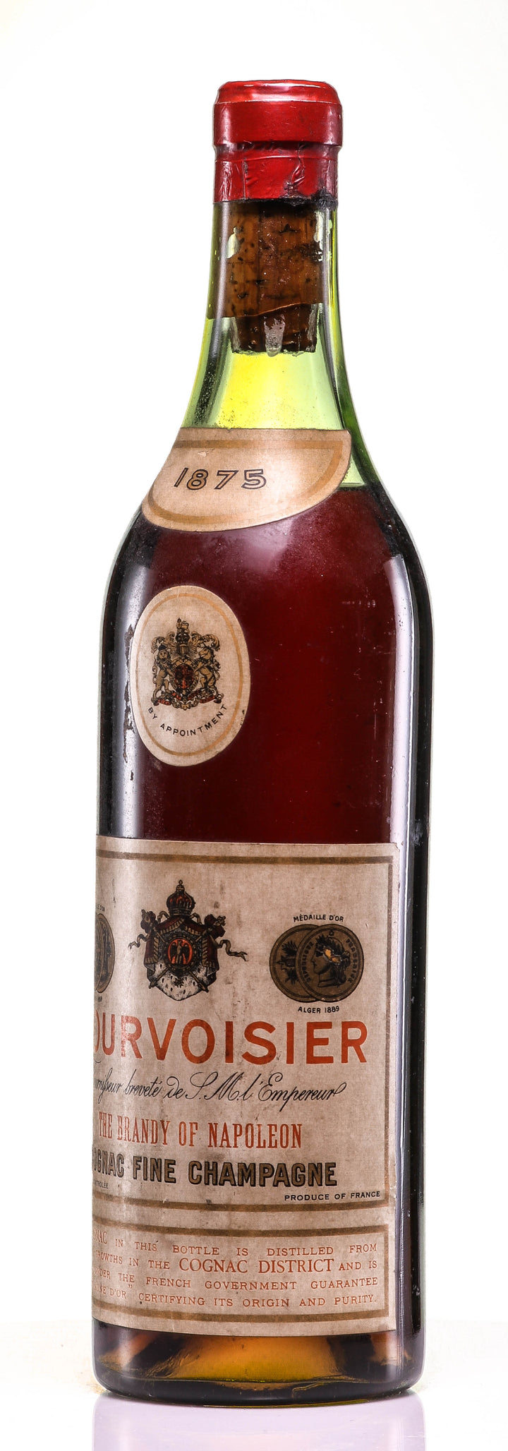 Cognac Vintage 1875 Courvoisier - legendaryvintages