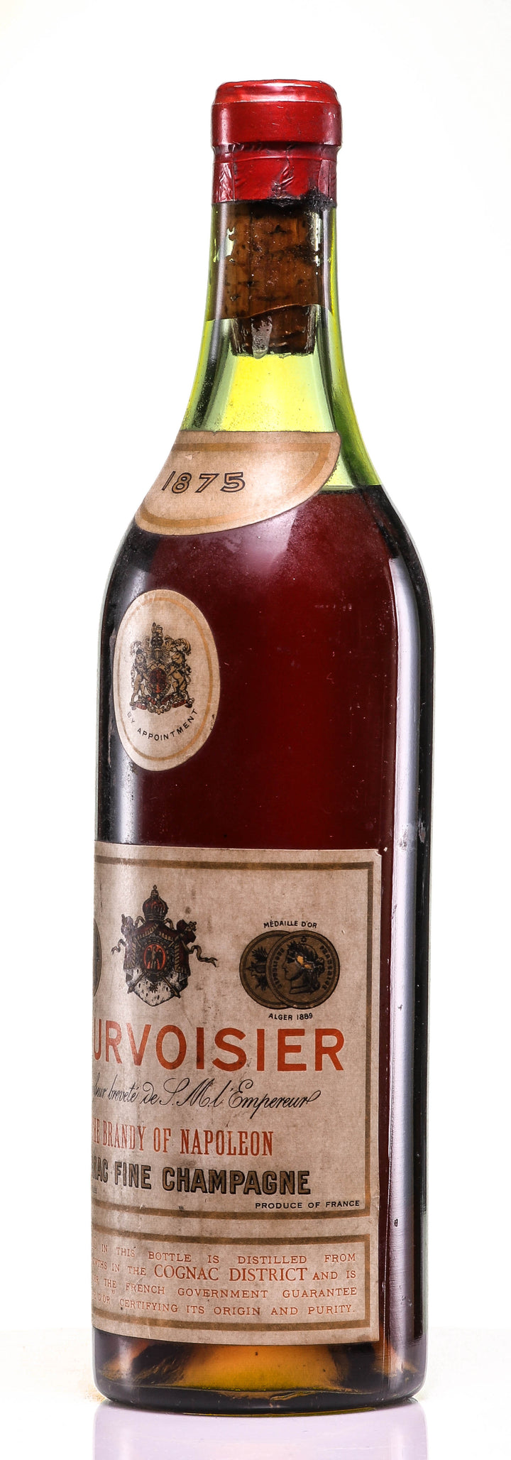 Cognac Vintage 1875 Courvoisier - legendaryvintages