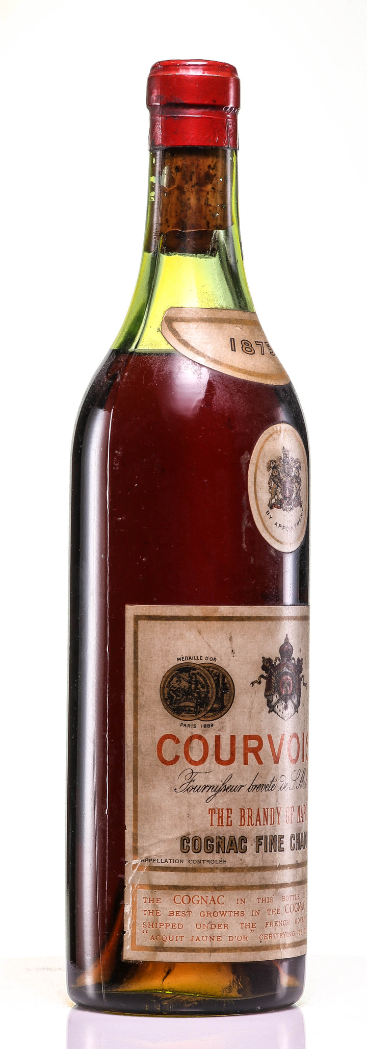 Cognac Vintage 1875 Courvoisier - legendaryvintages