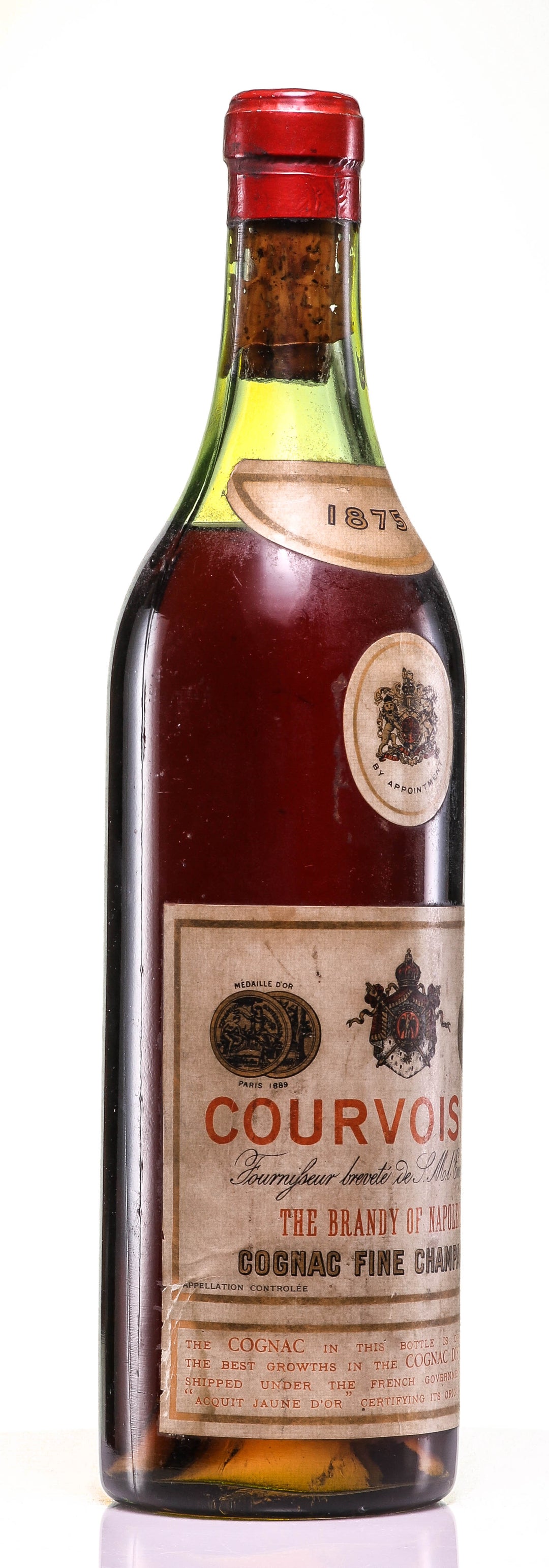 Cognac Vintage 1875 Courvoisier - legendaryvintages