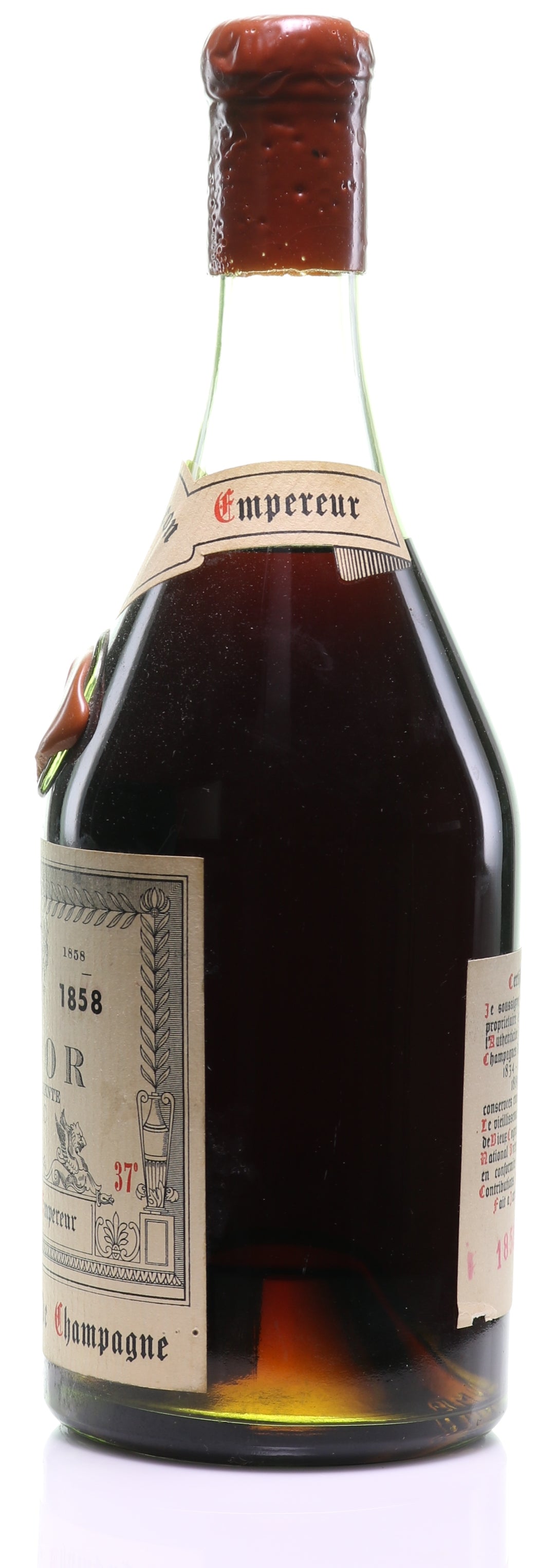 1858 A.E. Dor Tres Vieille Reserve No. 4 'Napoleon III Empereur' Grande Champagne Cognac - legendaryvintages