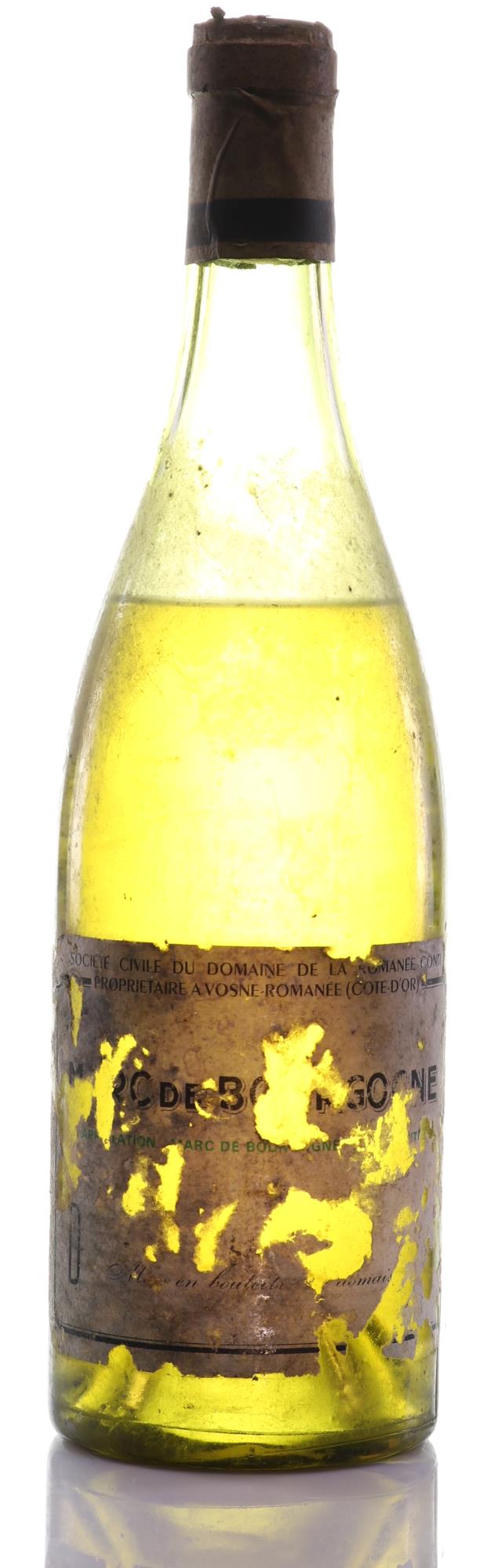 1945 Domaine de la Romanee-Conti Marc de Bourgogne Eau-de-Vie - LegendaryVintages