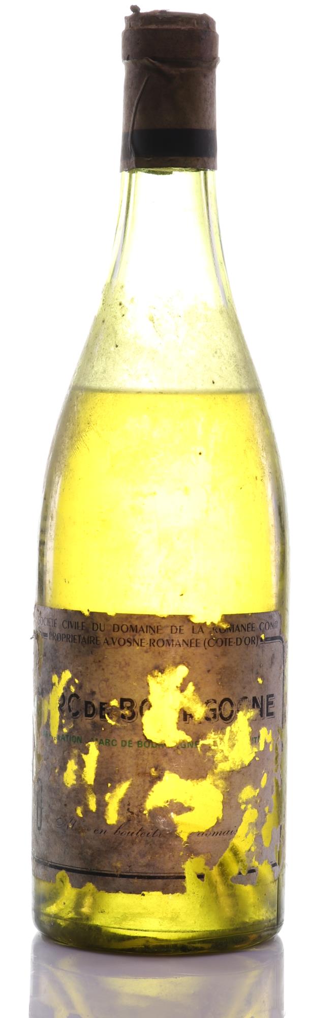 1945 Domaine de la Romanee-Conti Marc de Bourgogne Eau-de-Vie - LegendaryVintages