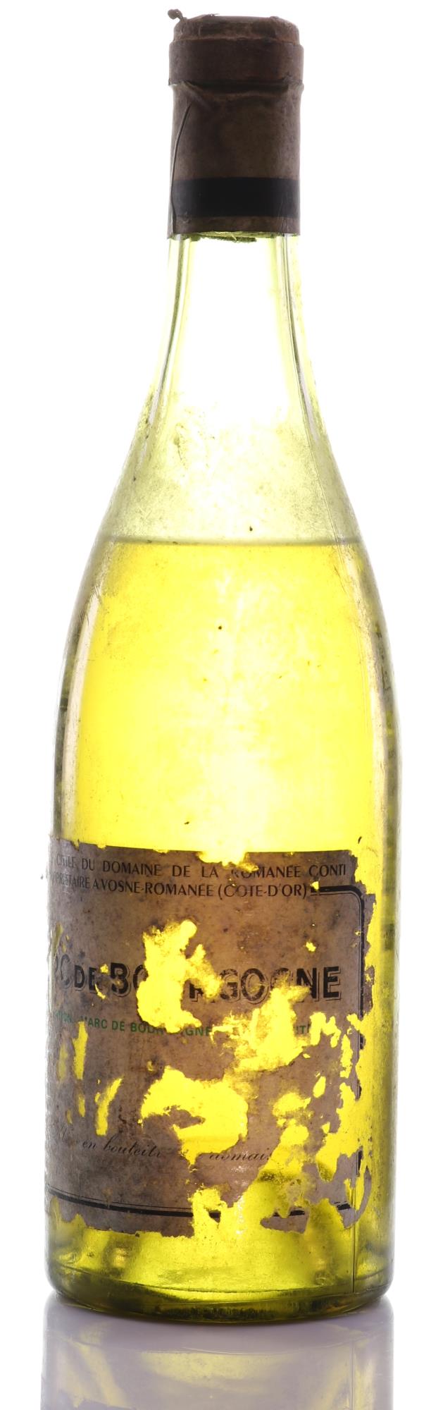 1945 Domaine de la Romanee-Conti Marc de Bourgogne Eau-de-Vie - LegendaryVintages