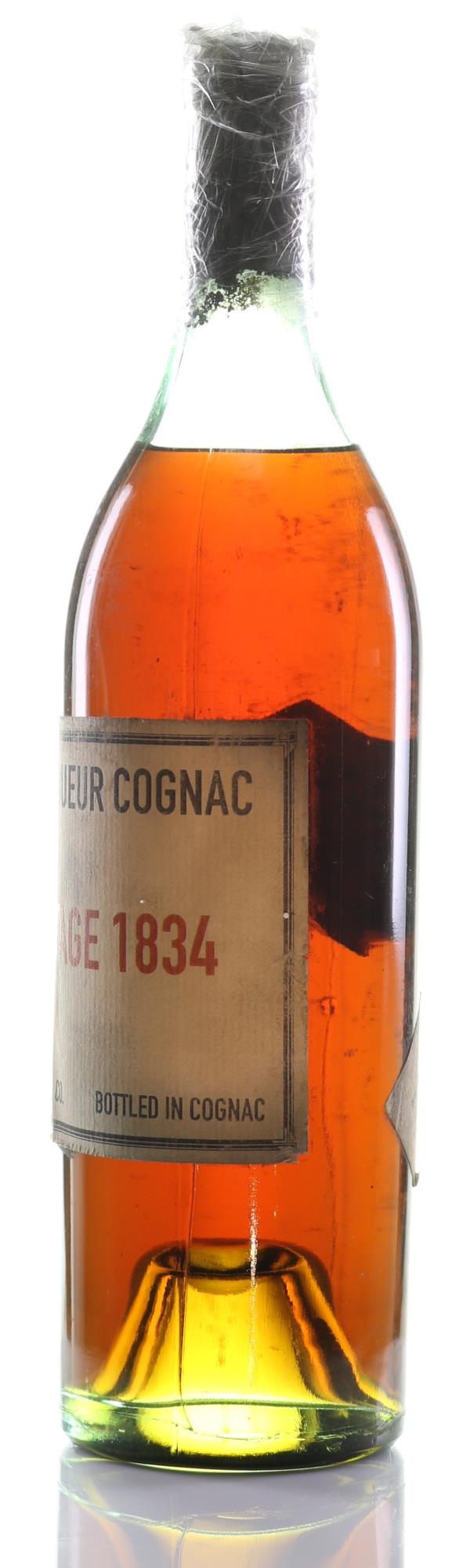 Cognac 1834 Barriasson & Co Old Liqueur - legendaryvintages