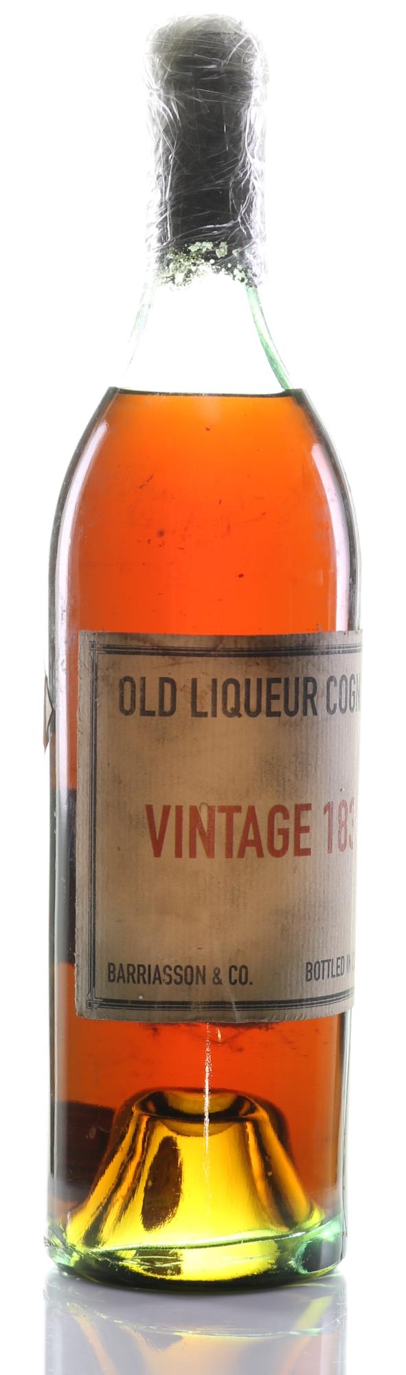 Cognac 1834 Barriasson & Co Old Liqueur - legendaryvintages