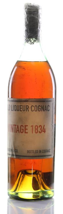 Cognac 1834 Barriasson & Co Old Liqueur - legendaryvintages