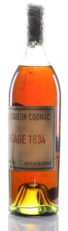 Cognac 1834 Barriasson & Co Old Liqueur - legendaryvintages