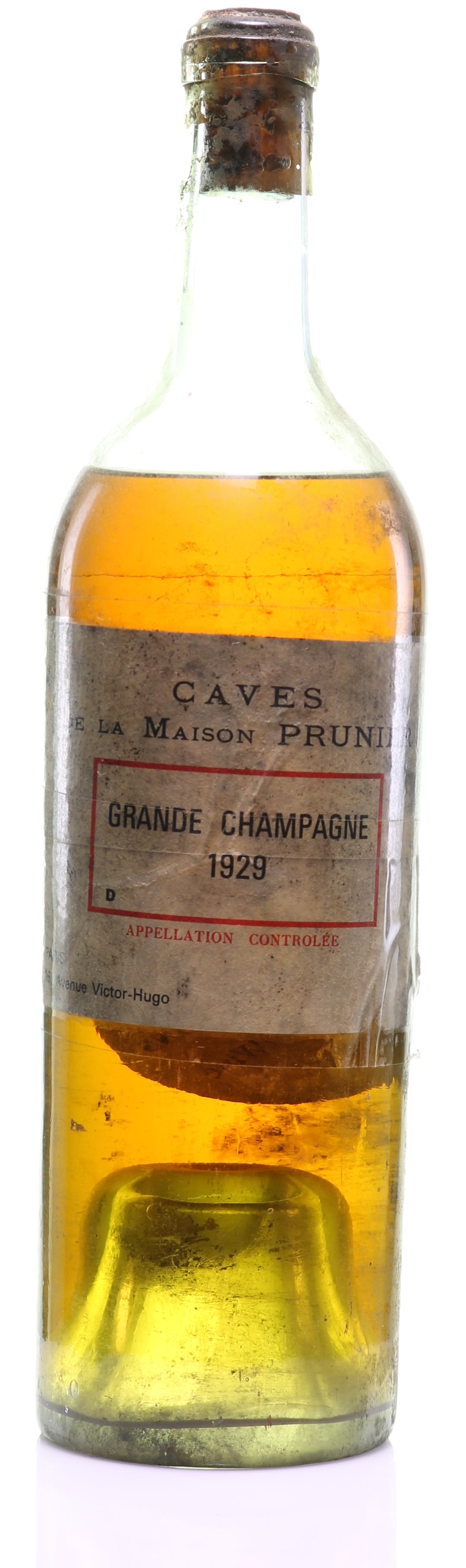 Cognac 1929 Maison Prunier Grande Champagne - legendaryvintages