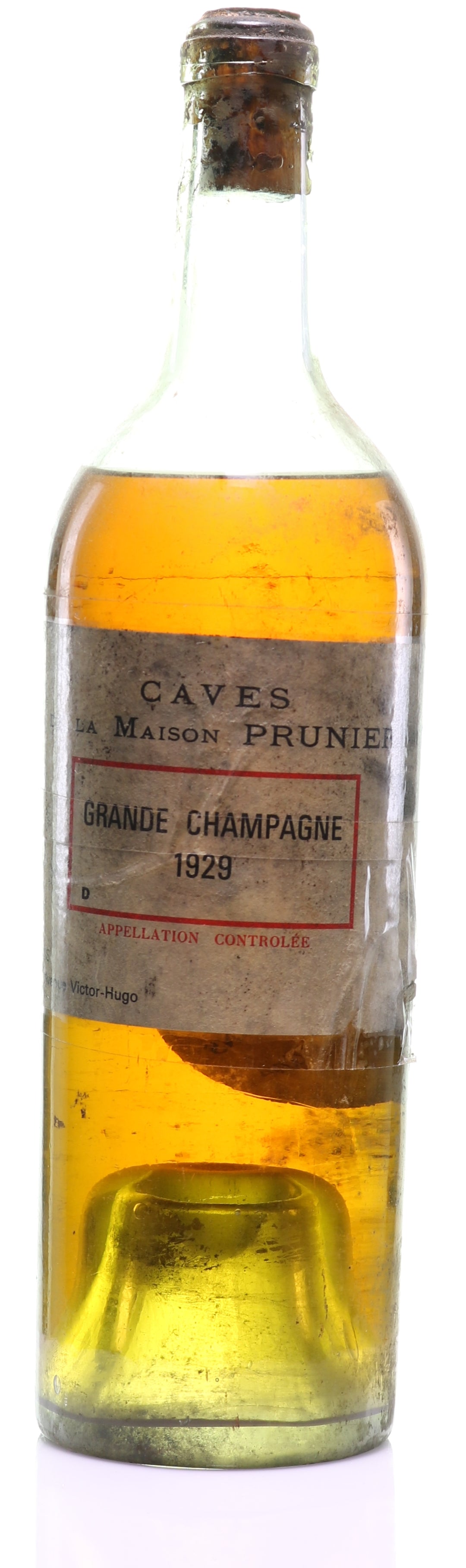 Cognac 1929 Maison Prunier Grande Champagne - legendaryvintages