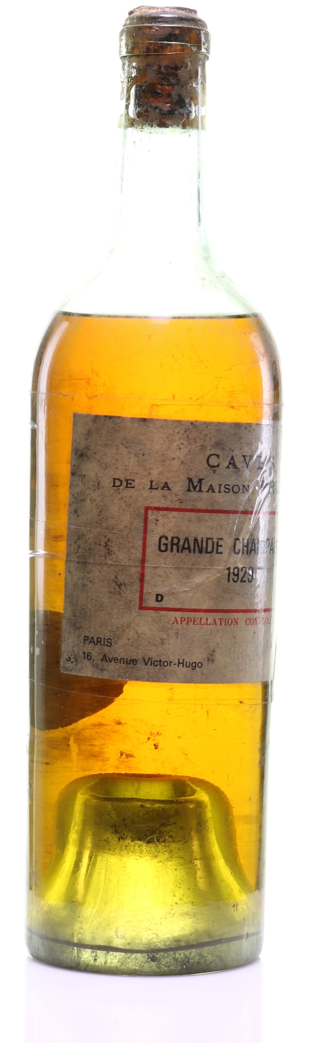 Cognac 1929 Maison Prunier Grande Champagne - legendaryvintages