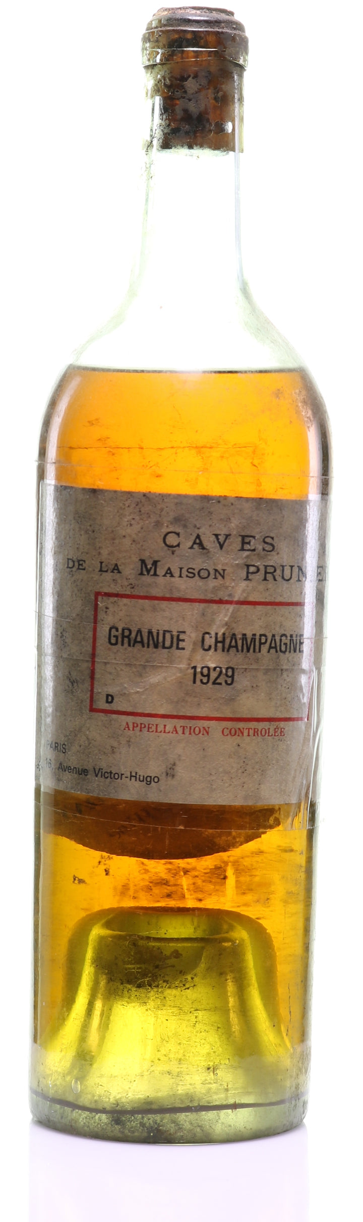 Cognac 1929 Maison Prunier Grande Champagne - legendaryvintages