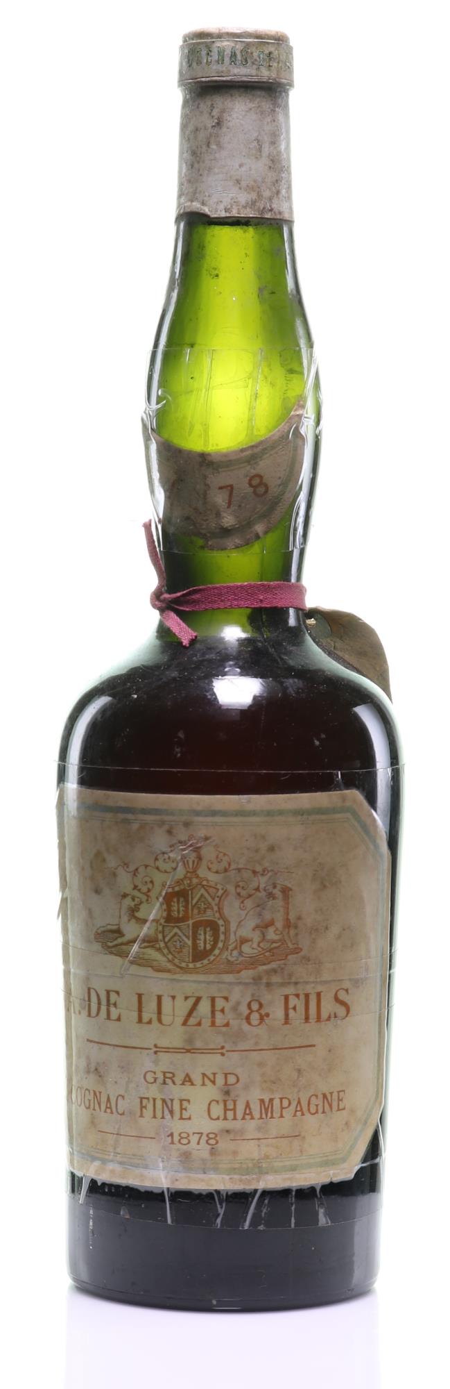 Cognac 1878 de Luze & Fils Grand Fine Champagne - legendaryvintages