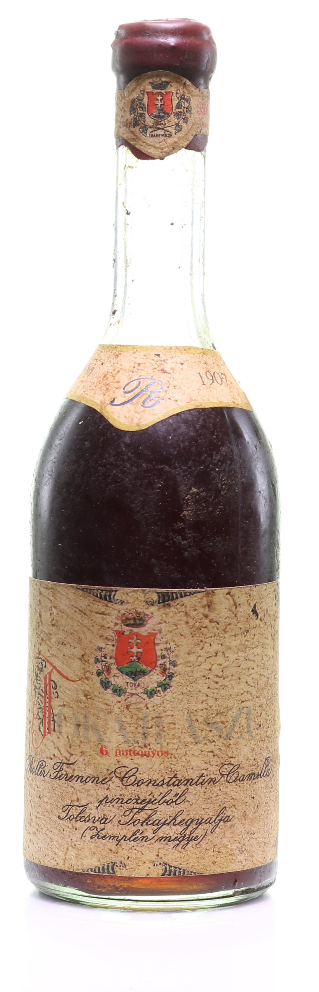 Tokaji Aszú 1907 Rotler & Constatin  6 Puttonyos - legendaryvintages