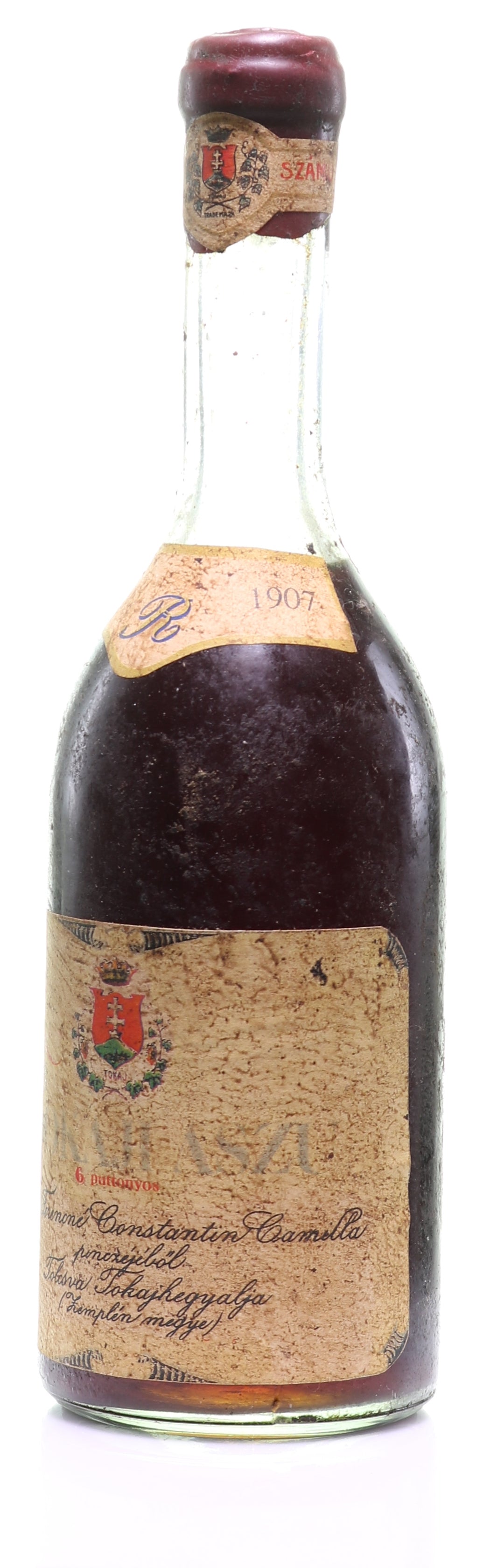 Tokaji Aszú 1907 Rotler & Constatin  6 Puttonyos - legendaryvintages