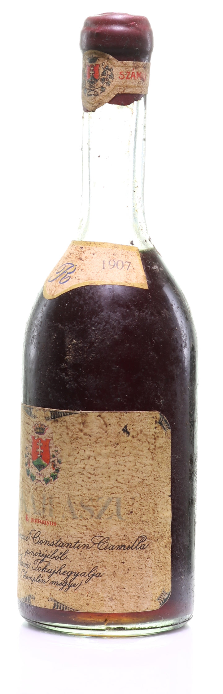 Tokaji Aszú 1907 Rotler & Constatin  6 Puttonyos - legendaryvintages