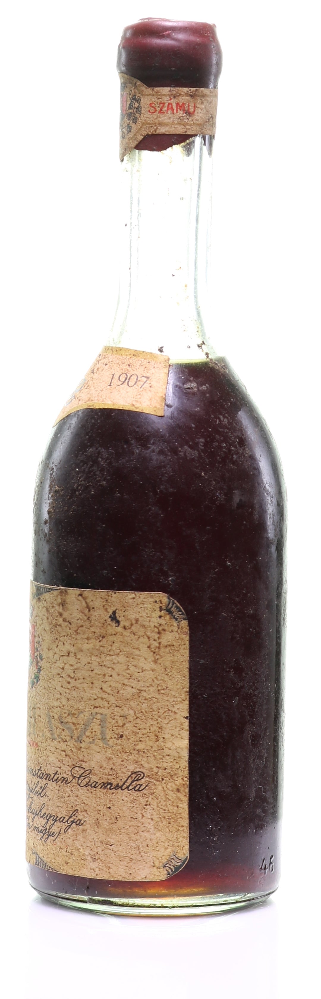 Tokaji Aszú 1907 Rotler & Constatin  6 Puttonyos - legendaryvintages