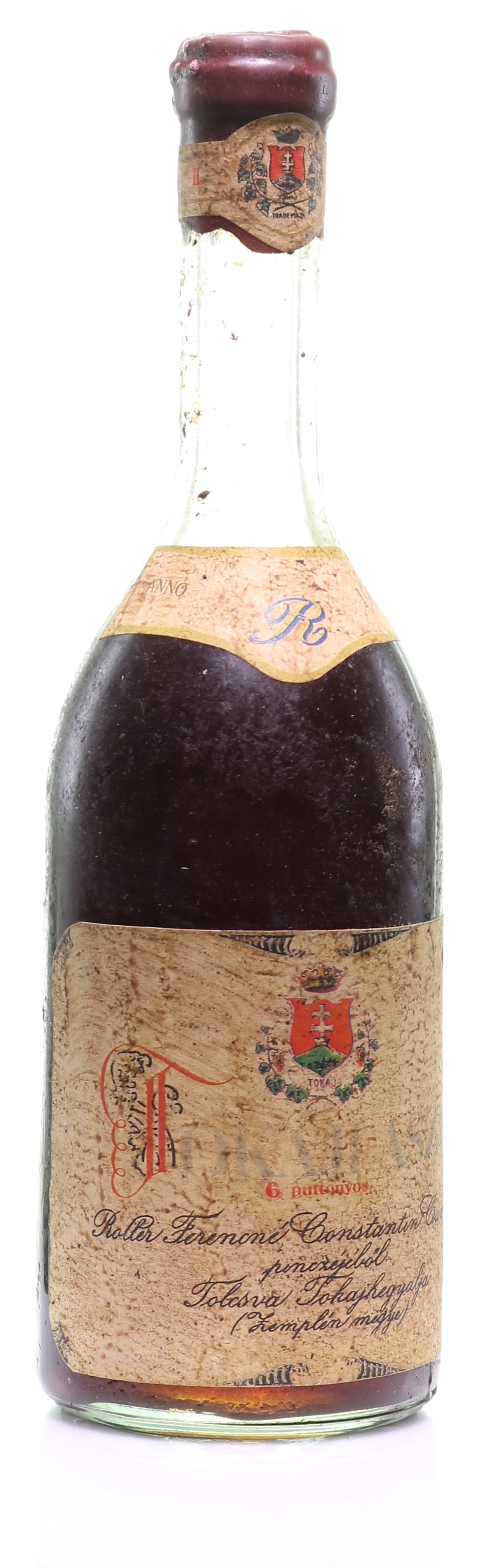 Tokaji Aszú 1907 Rotler & Constatin  6 Puttonyos - legendaryvintages