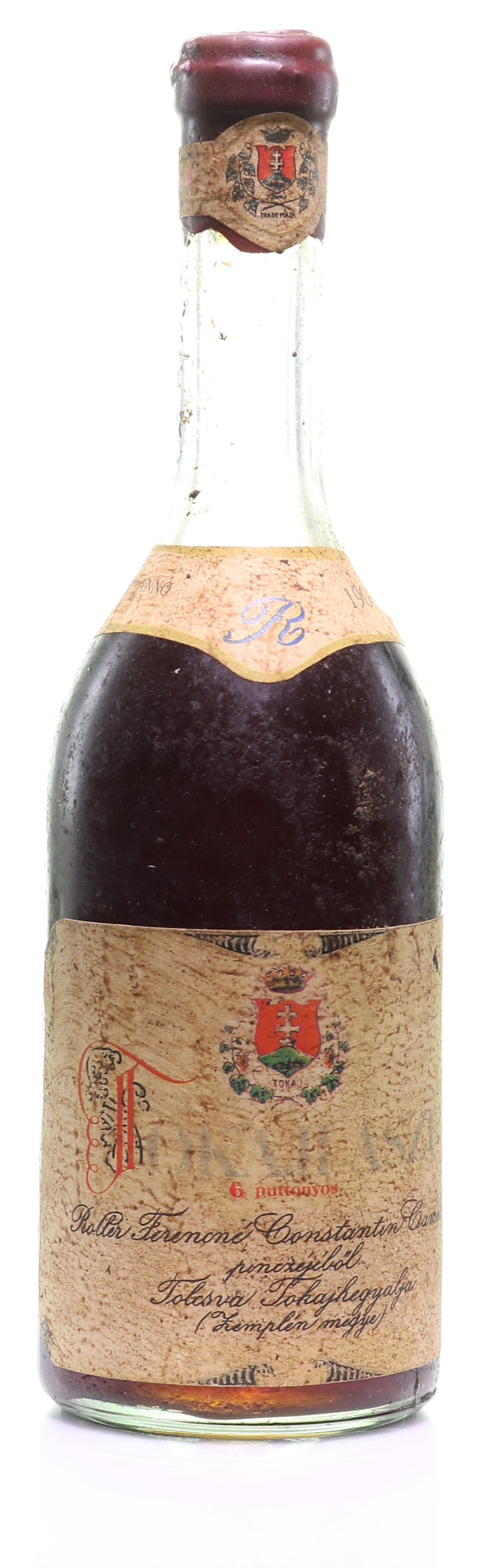 Tokaji Aszú 1907 Rotler & Constatin  6 Puttonyos - legendaryvintages