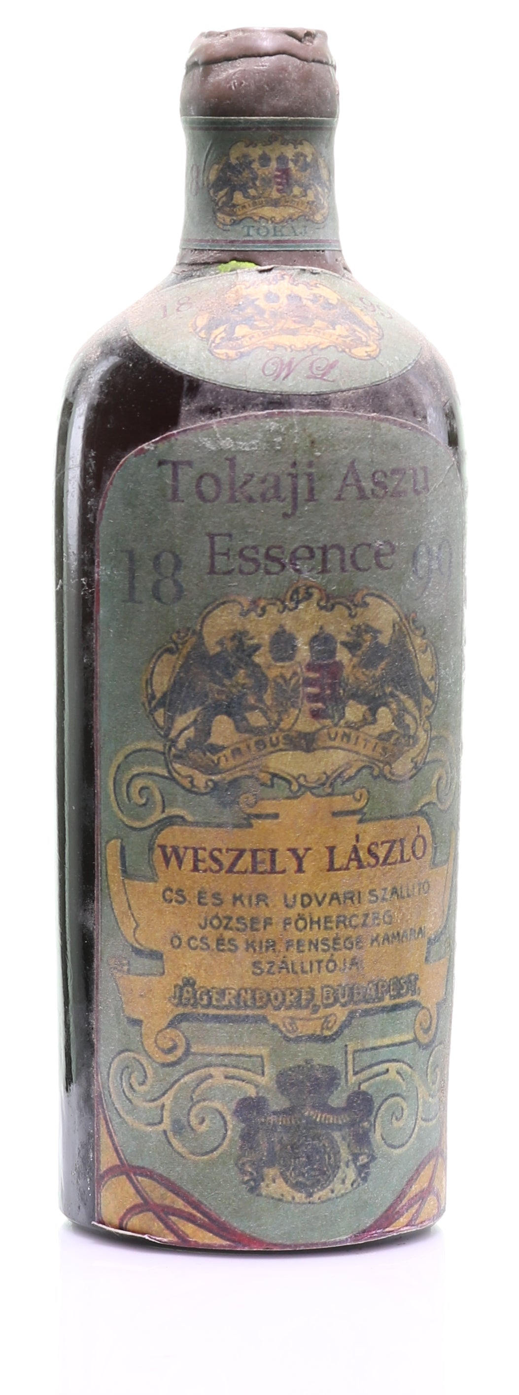 Tokaji Aszú Essencia 1899 Weszely László - legendaryvintages