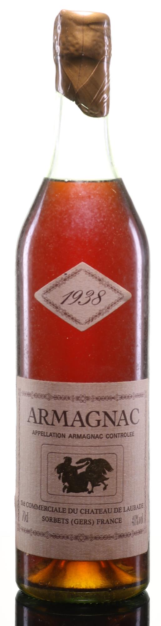 Armagnac 1938 Château de Laubade - legendaryvintages