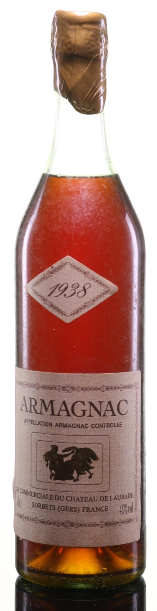 Armagnac 1938 Château de Laubade - legendaryvintages