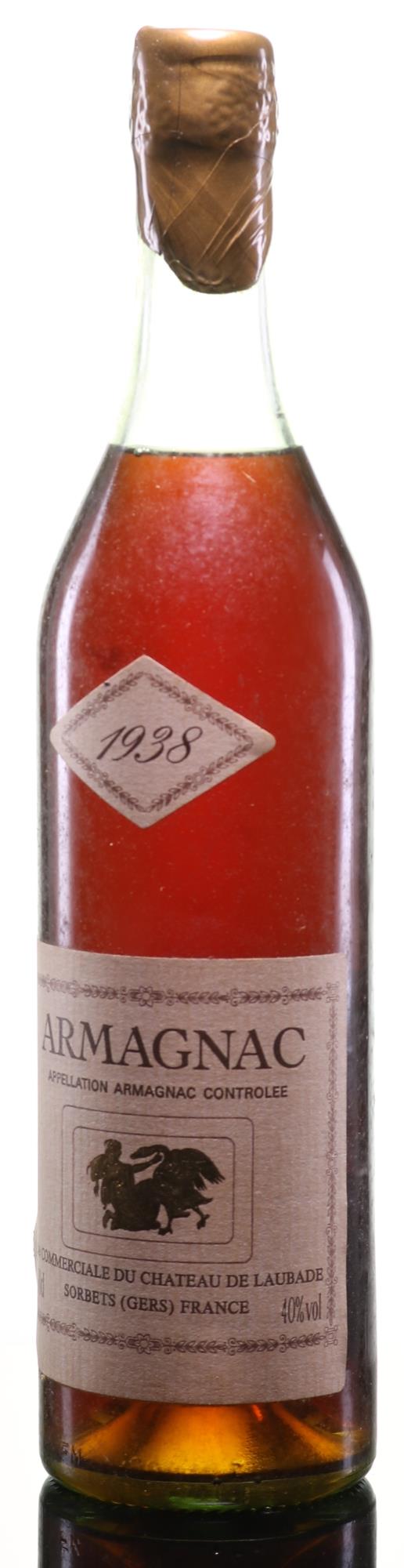 Armagnac 1938 Château de Laubade - legendaryvintages