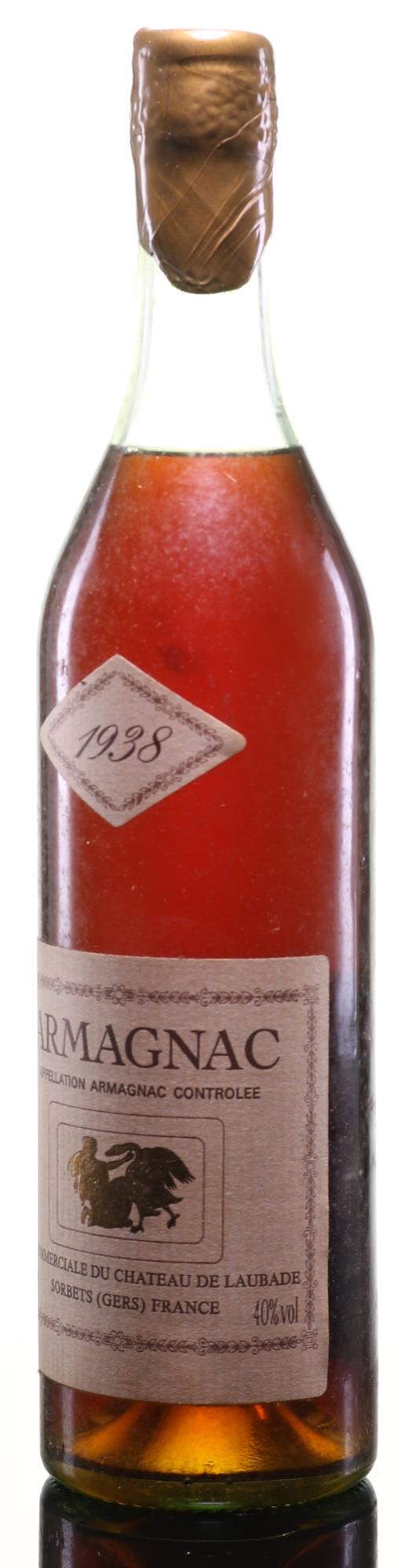 Armagnac 1938 Château de Laubade - legendaryvintages