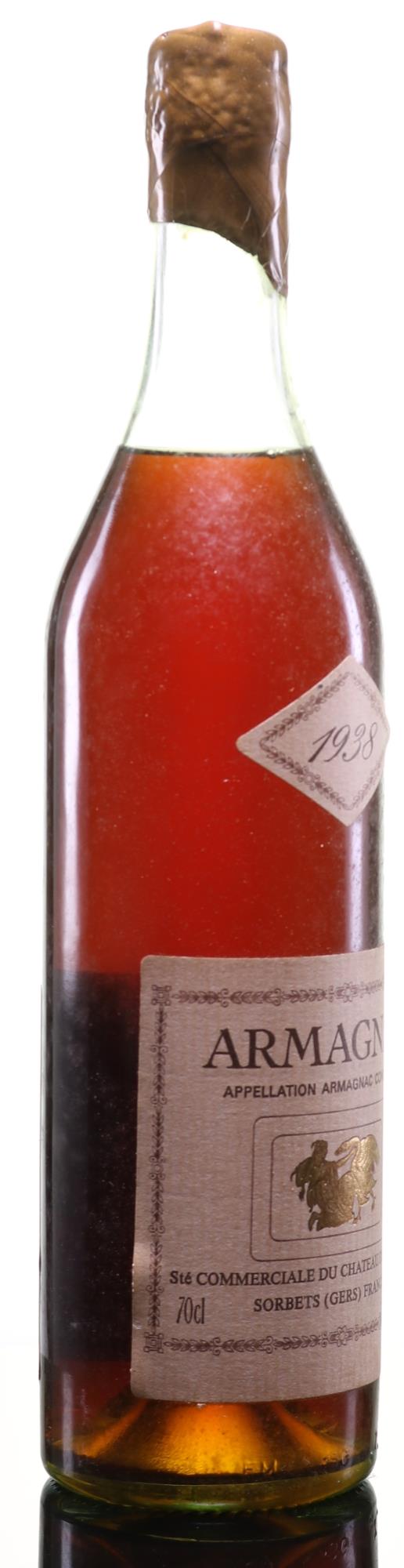 Armagnac 1938 Château de Laubade - legendaryvintages