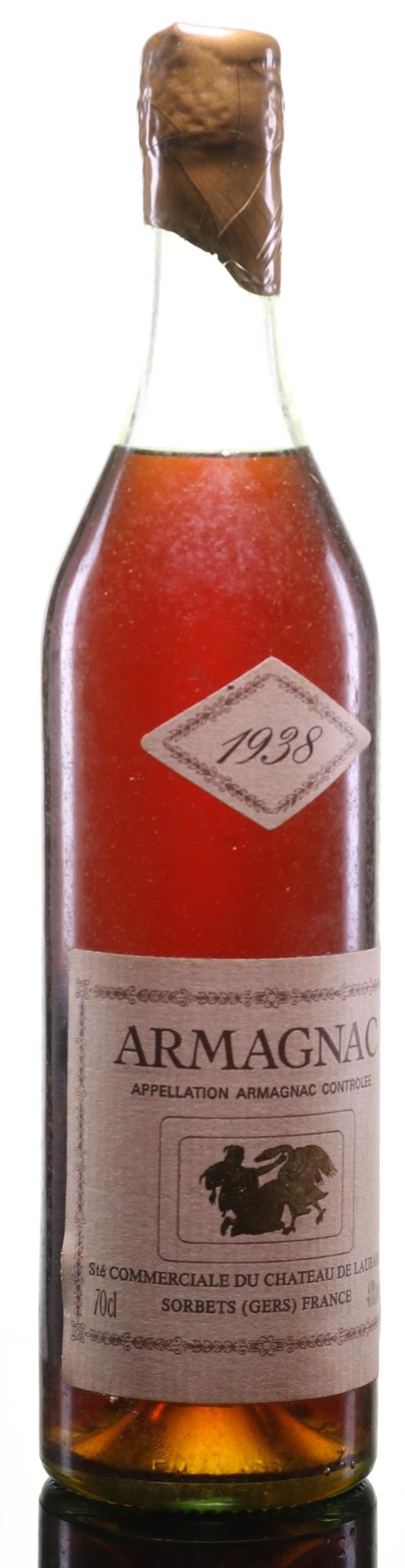 Armagnac 1938 Château de Laubade - legendaryvintages