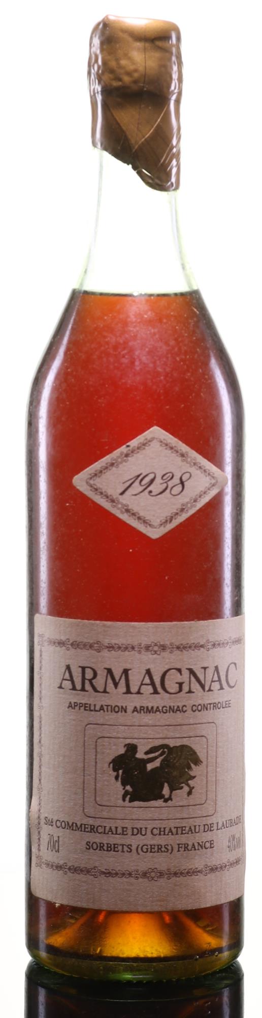 Armagnac 1938 Château de Laubade - legendaryvintages