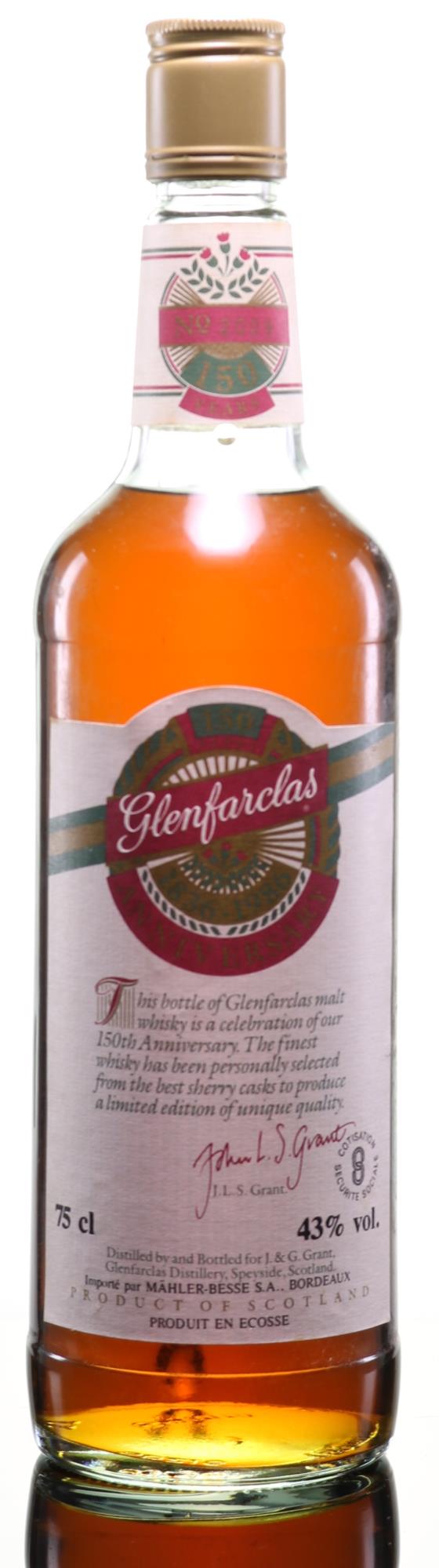 Glenfarclas 150th Anniversary Single Malt Scotch Whisky - legendaryvintages