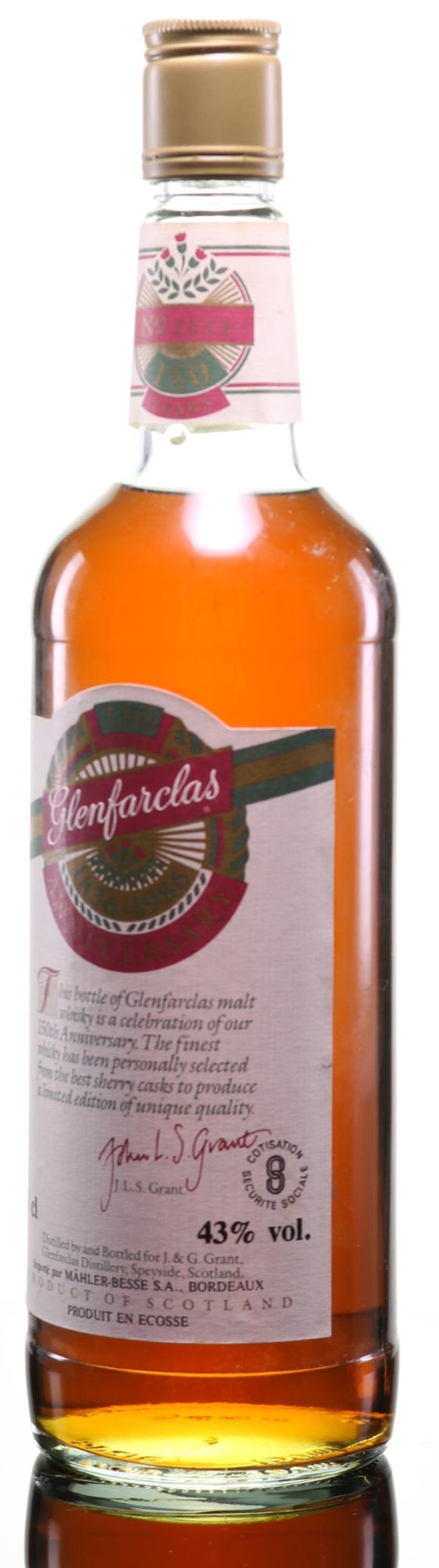 Glenfarclas 150th Anniversary Single Malt Scotch Whisky - legendaryvintages