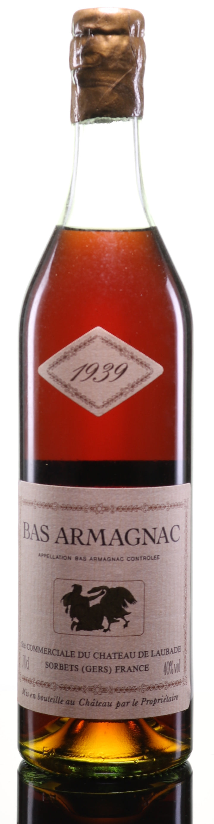 Armagnac 1939 Château de Laubade - legendaryvintages