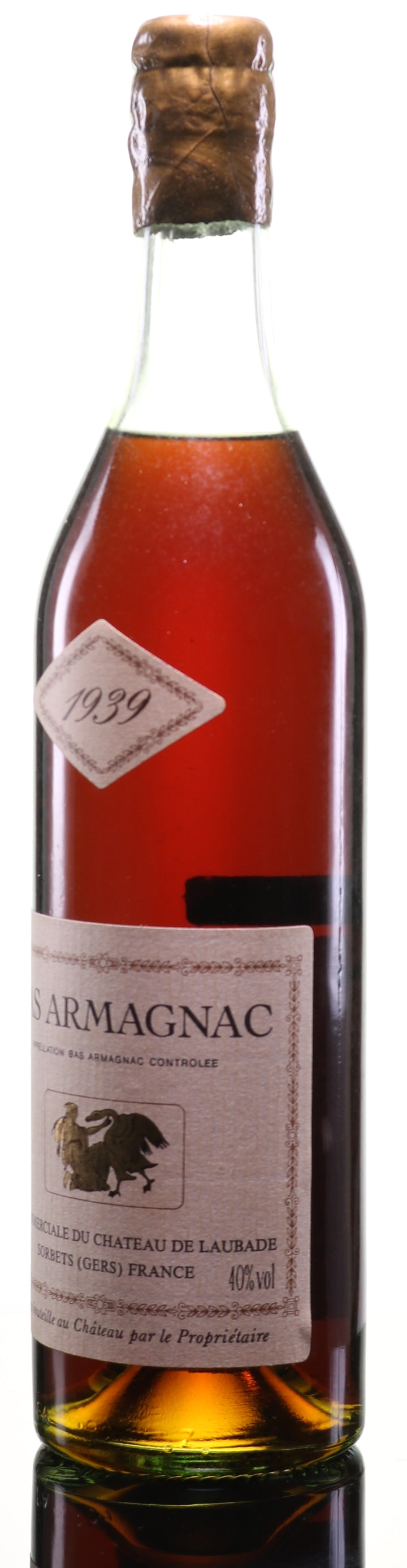 Armagnac 1939 Château de Laubade - legendaryvintages