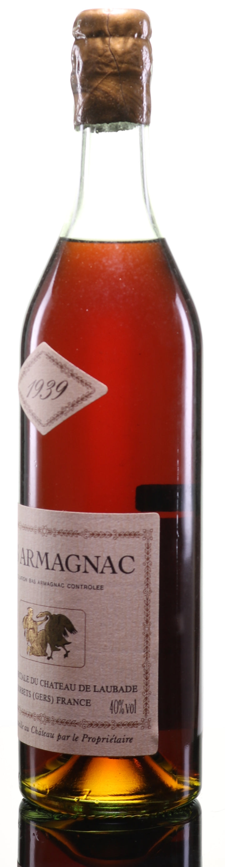 Armagnac 1939 Château de Laubade - legendaryvintages