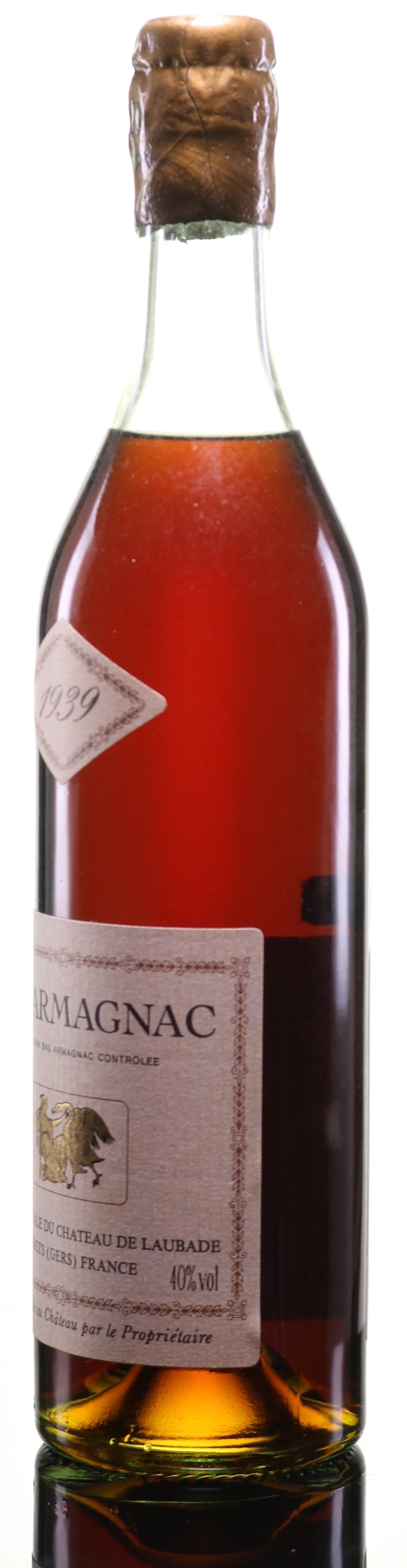 Armagnac 1939 Château de Laubade - legendaryvintages