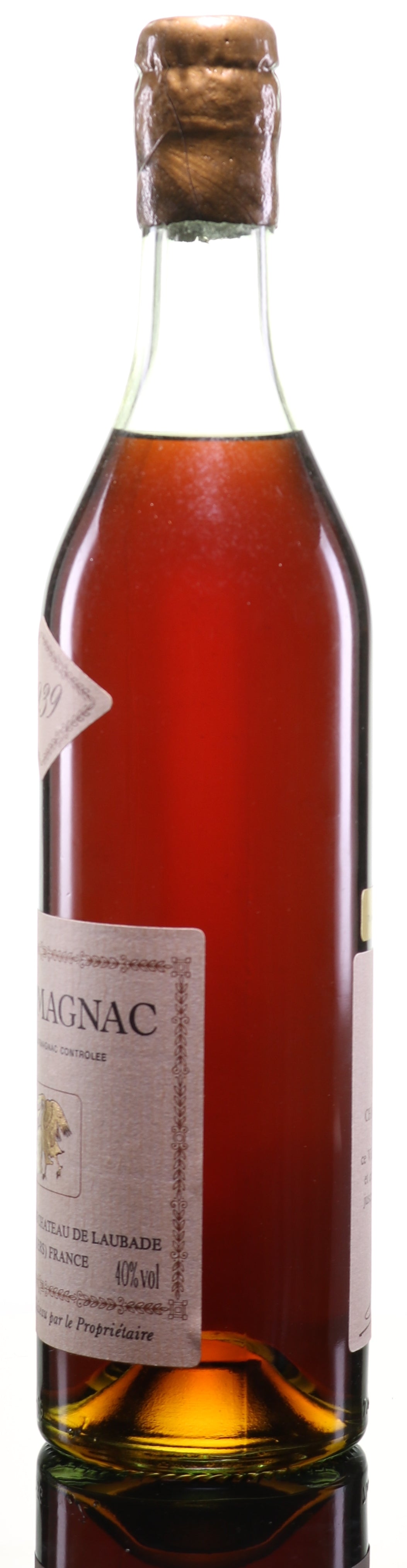 Armagnac 1939 Château de Laubade - legendaryvintages