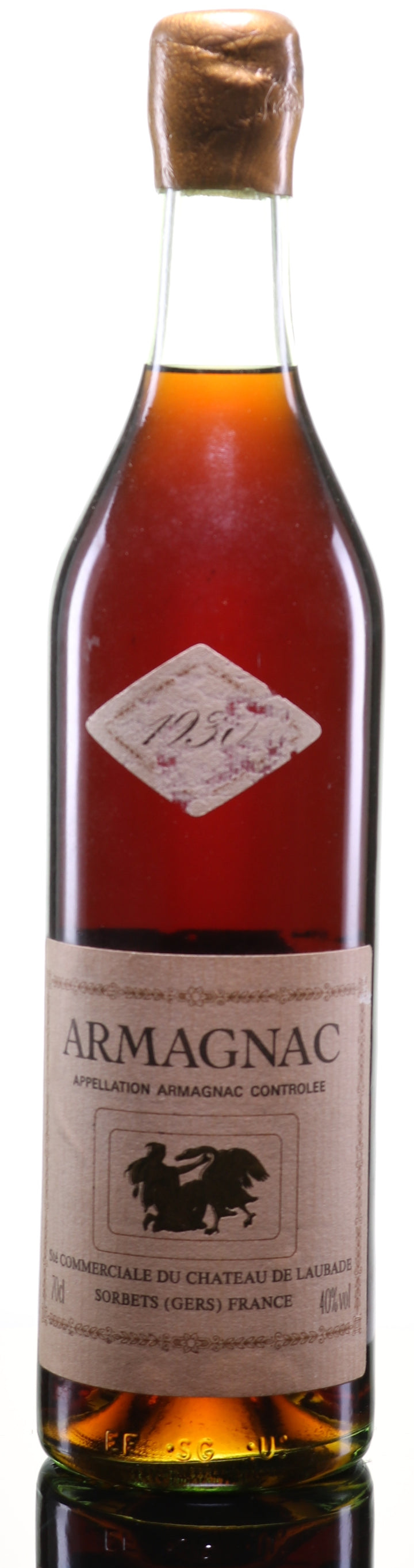 Armagnac 1930 Château de Laubade - legendaryvintages