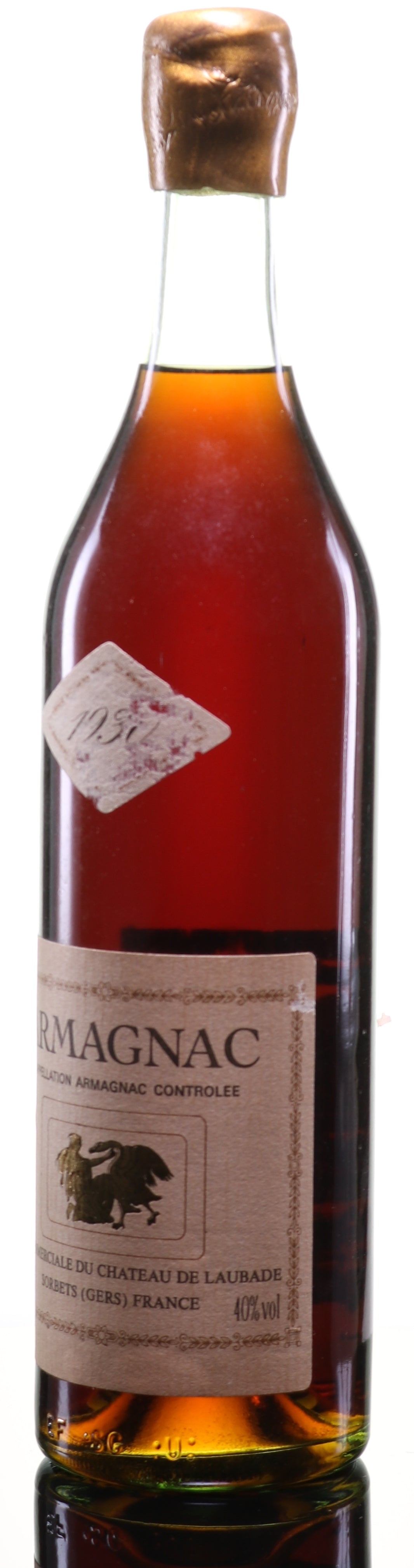 Armagnac 1930 Château de Laubade - legendaryvintages