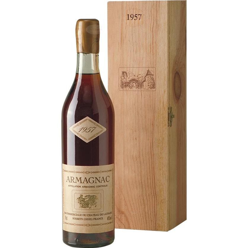 Armagnac 1957 teau Laubade SKU 12951