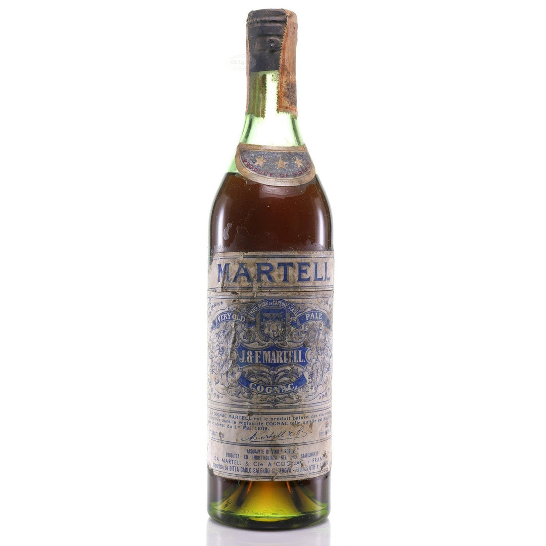 Cognac 1960 Martell Three Stars 1960s SKU 10235