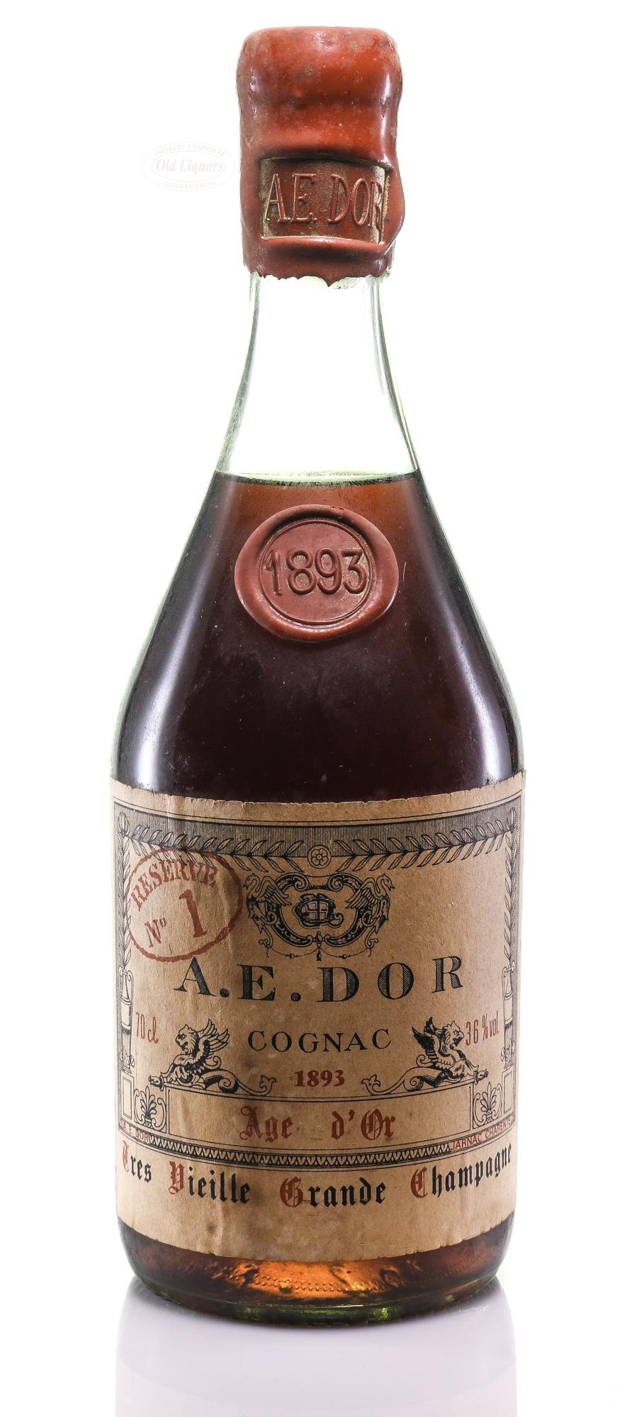 Cognac 1893 DOR SKU 9531