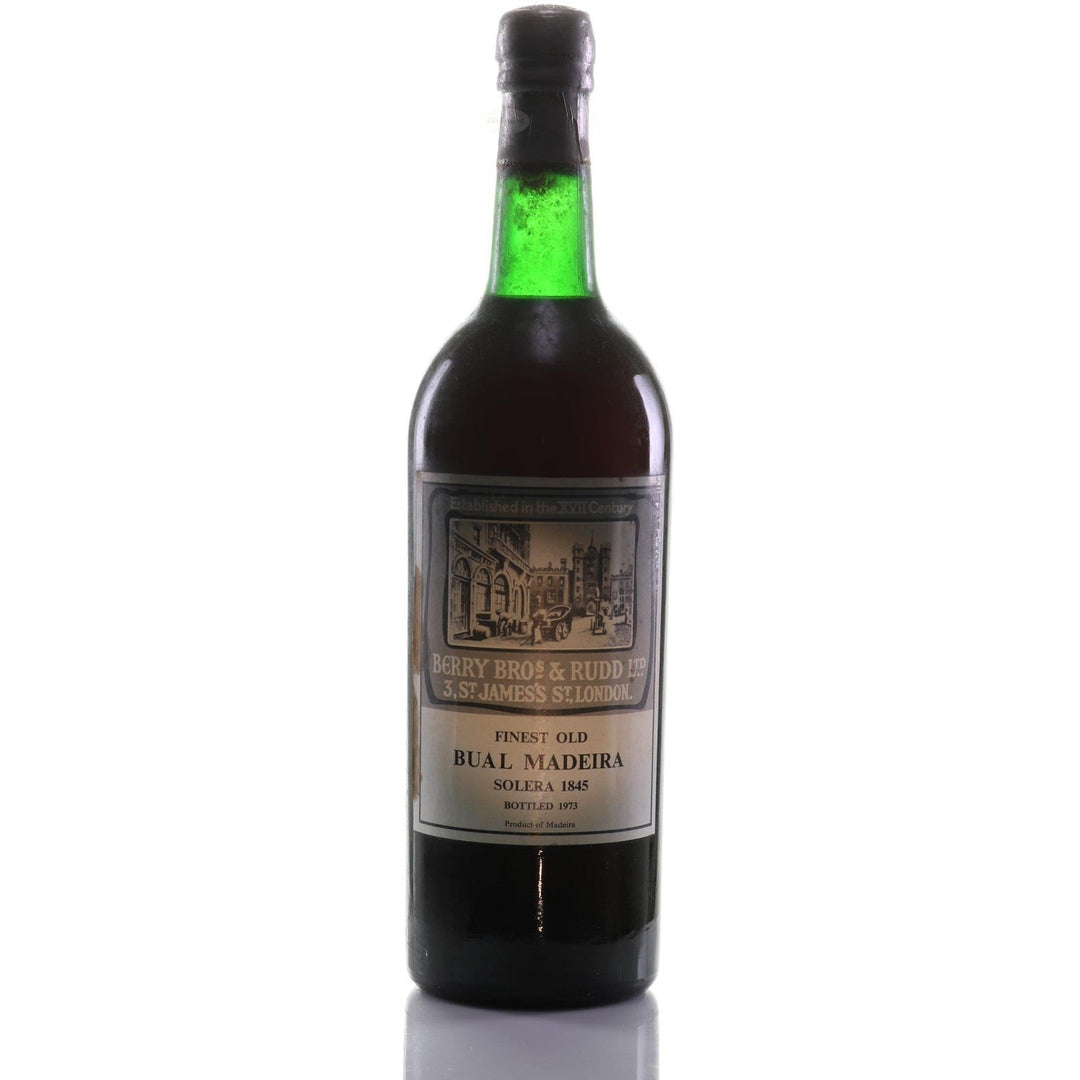 Madeira 1845 Berry Brothers Rudd Bual Solera SKU 13340