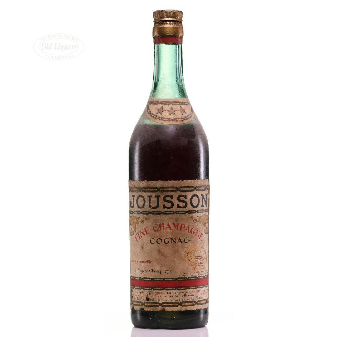 Cognac 1950 teau Jousson Three Star SKU 4059