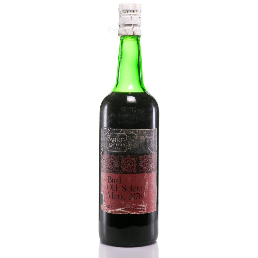 Madeira 1878 Wine Society Bual SKU 10223