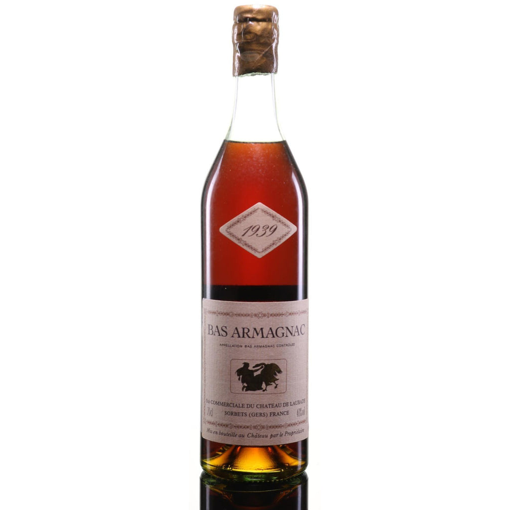 Armagnac 1939 teau Laubade SKU 13702